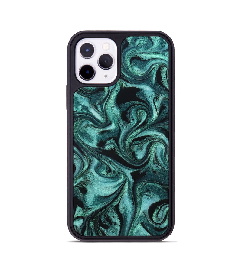 iPhone 11 Pro ResinArt Phone Case - Josh (Green, 820323)
