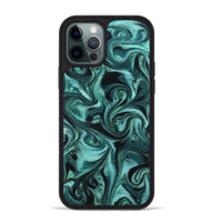 iPhone 12 Pro Max ResinArt Phone Case - Josh (Green, 820323)