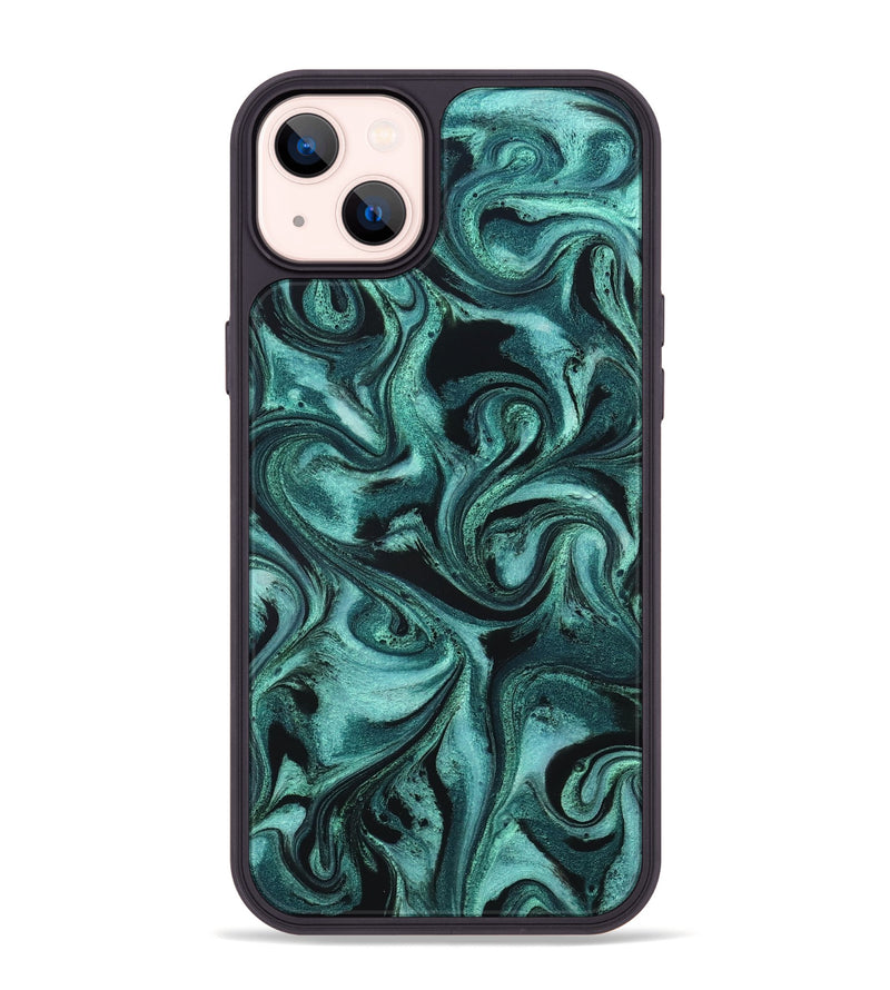 iPhone 14 Plus ResinArt Phone Case - Josh (Green, 820323)