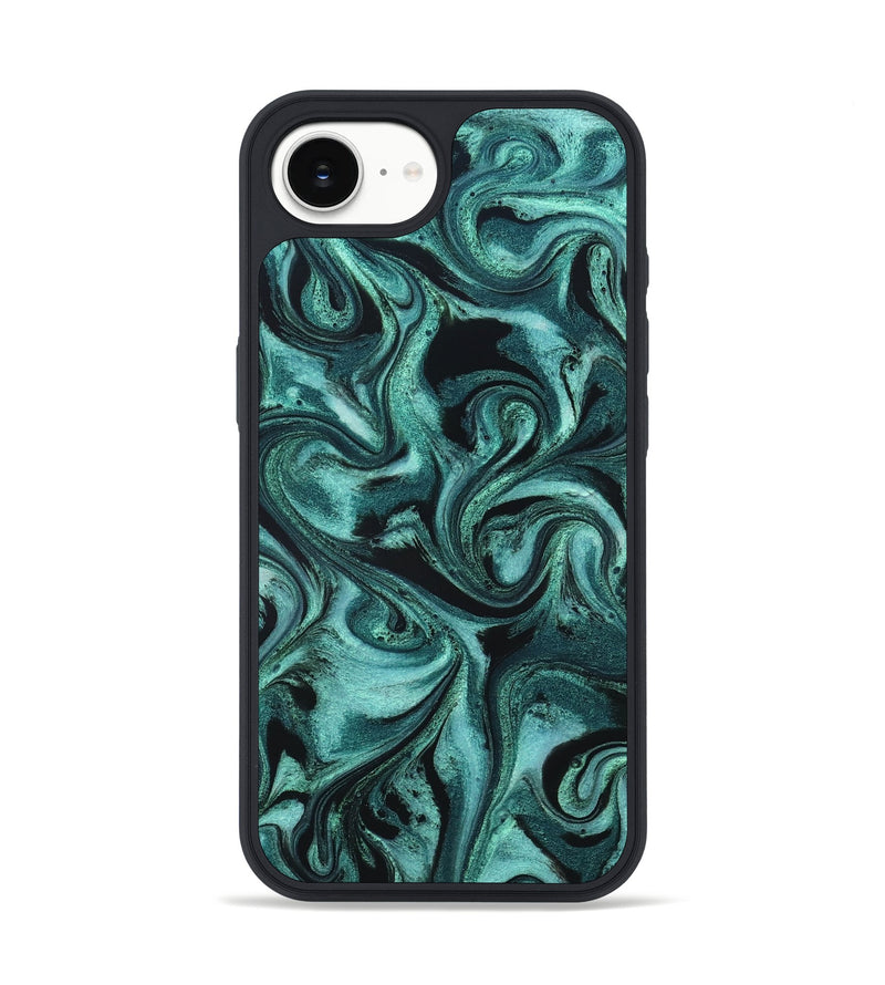 iPhone 16e ResinArt Phone Case - Josh (Green, 820323)