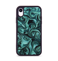 iPhone Xr ResinArt Phone Case - Josh (Green, 820323)