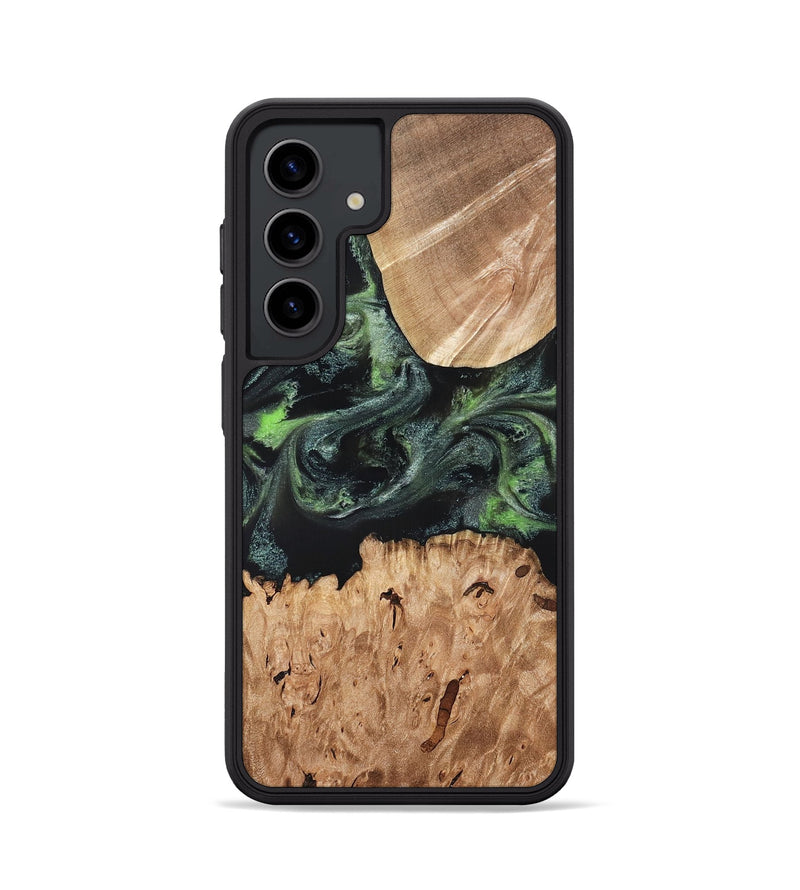 Galaxy S24 Wood Phone Case - Isabell (Green, 820324)
