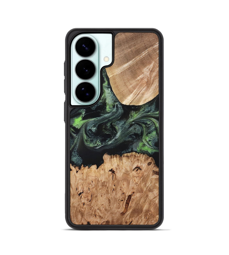 Galaxy S26 Wood Phone Case - Isabell (Green, 820324)