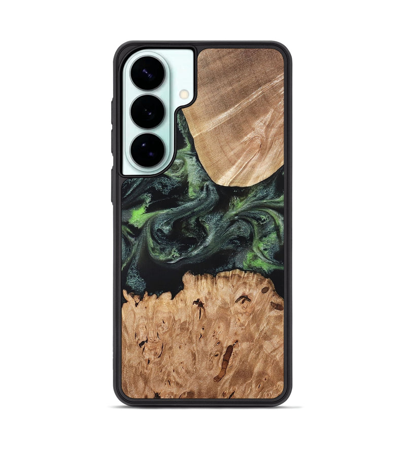 Galaxy S26 Plus Wood Phone Case - Isabell (Green, 820324)