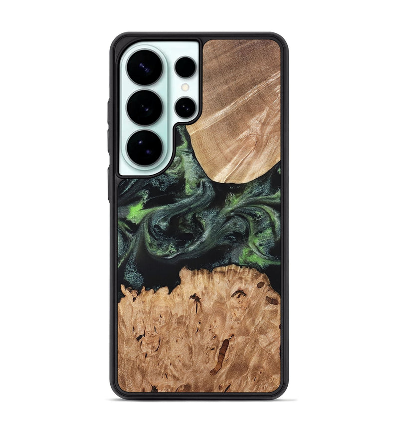 Galaxy S26 Ultra Wood Phone Case - Isabell (Green, 820324)