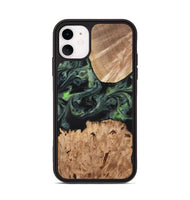 iPhone 11 Wood Phone Case - Isabell (Green, 820324)