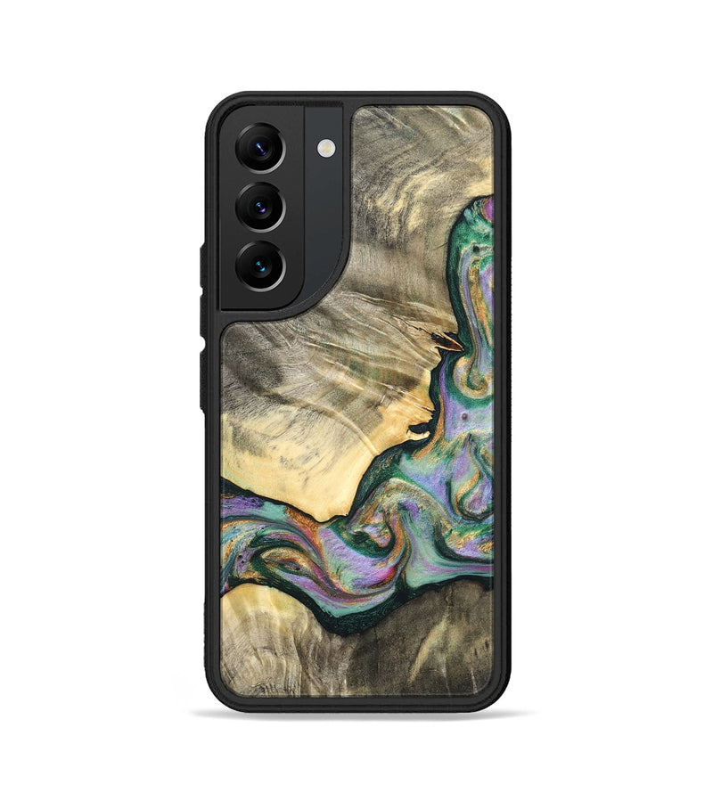 Galaxy S22 Wood Phone Case - Marcel (Green, 820326)