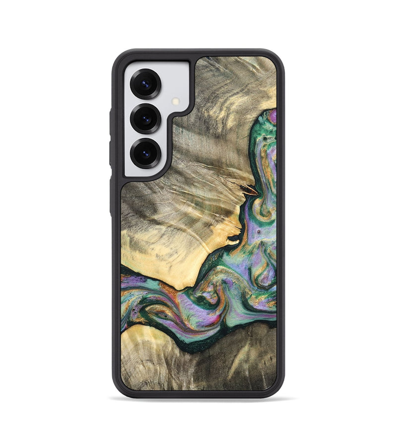 Galaxy S25 Wood Phone Case - Marcel (Green, 820326)