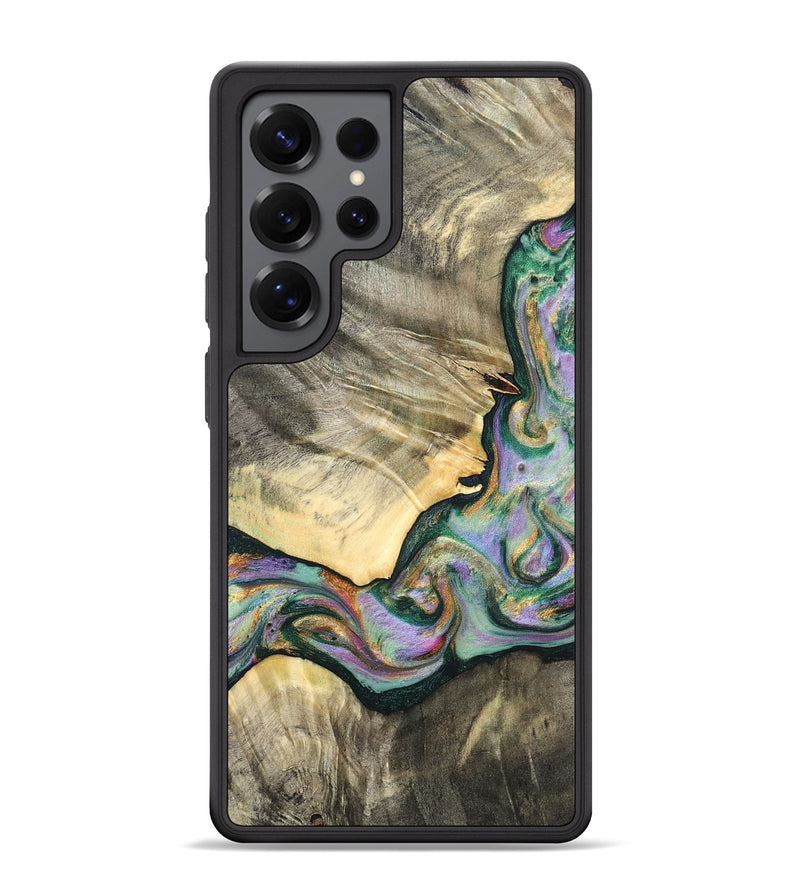Galaxy S25 Ultra Wood Phone Case - Marcel (Green, 820326)