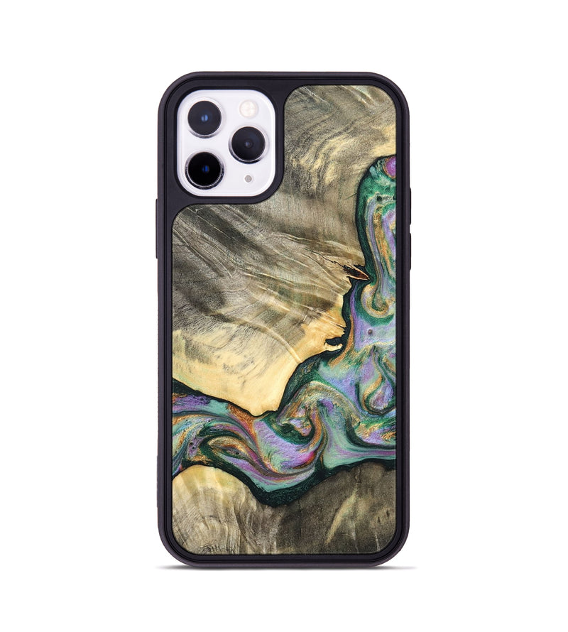 iPhone 11 Pro Wood Phone Case - Marcel (Green, 820326)