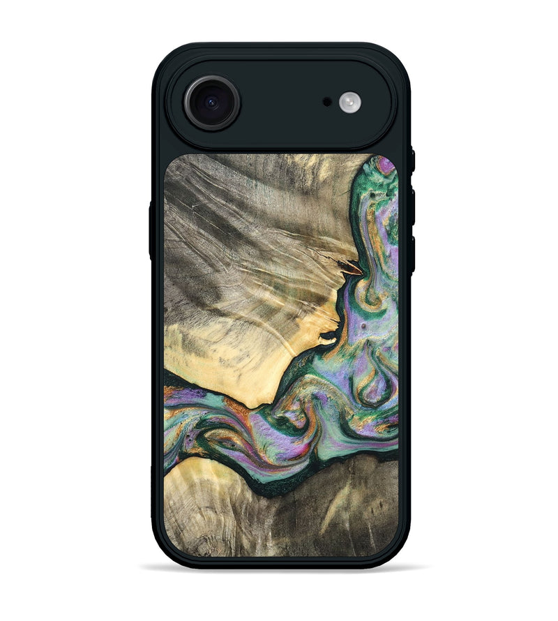 iPhone 17 Air Wood Phone Case - Marcel (Green, 820326)