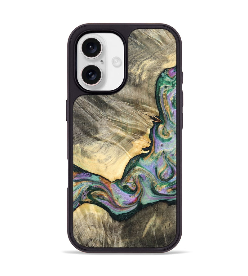 iPhone 17 Wood Phone Case - Marcel (Green, 820326)