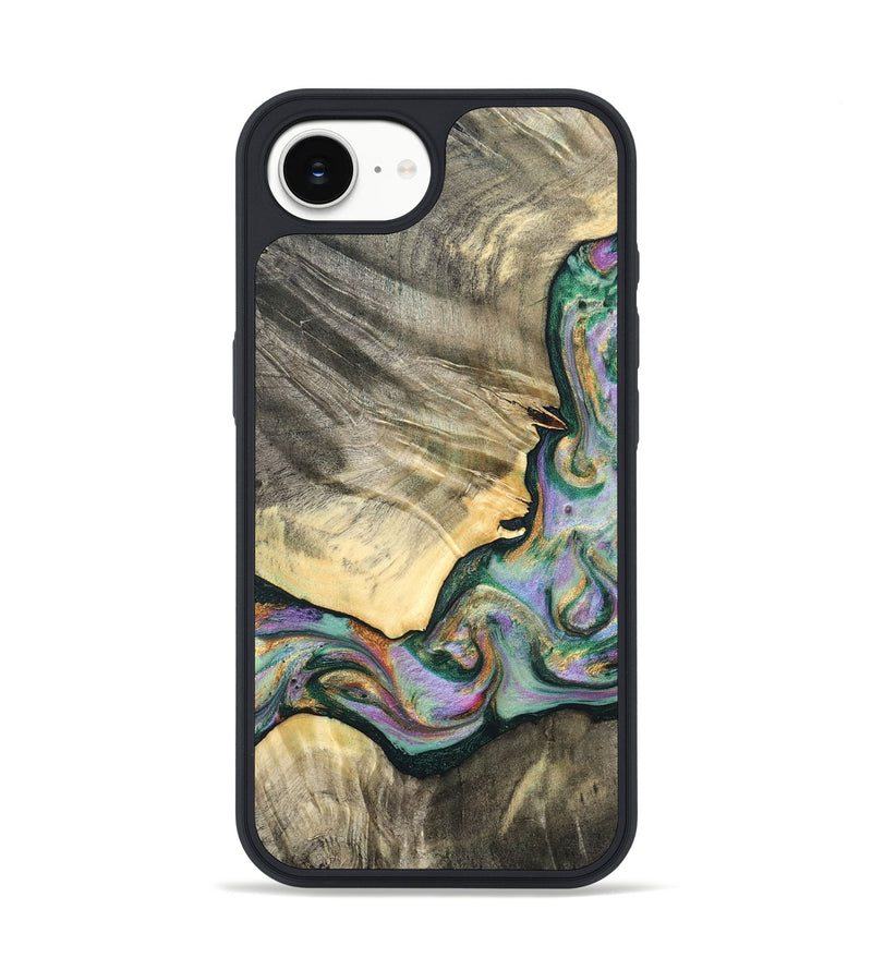 iPhone 17e Wood Phone Case - Marcel (Green, 820326)