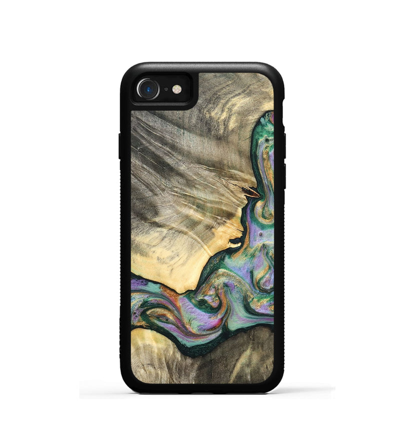 iPhone SE Wood Phone Case - Marcel (Green, 820326)