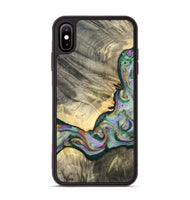 iPhone Xs Max Wood Phone Case - Marcel (Green, 820326)