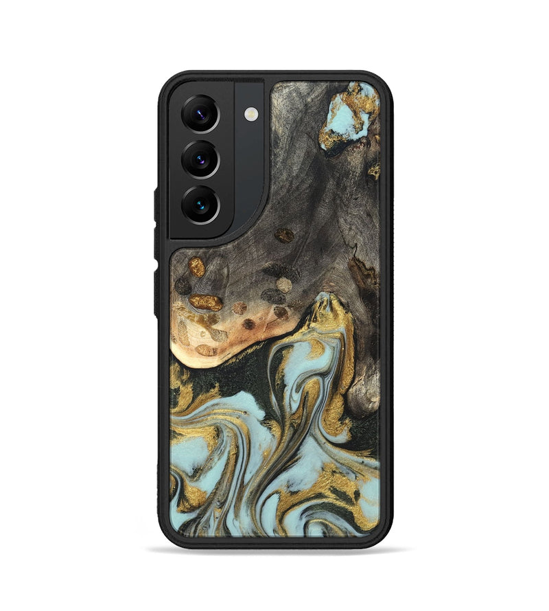 Galaxy S22 Wood Phone Case - Ollie (Green, 820327)