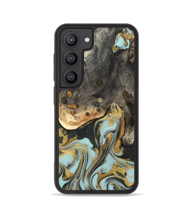 Galaxy S23 Wood Phone Case - Ollie (Green, 820327)
