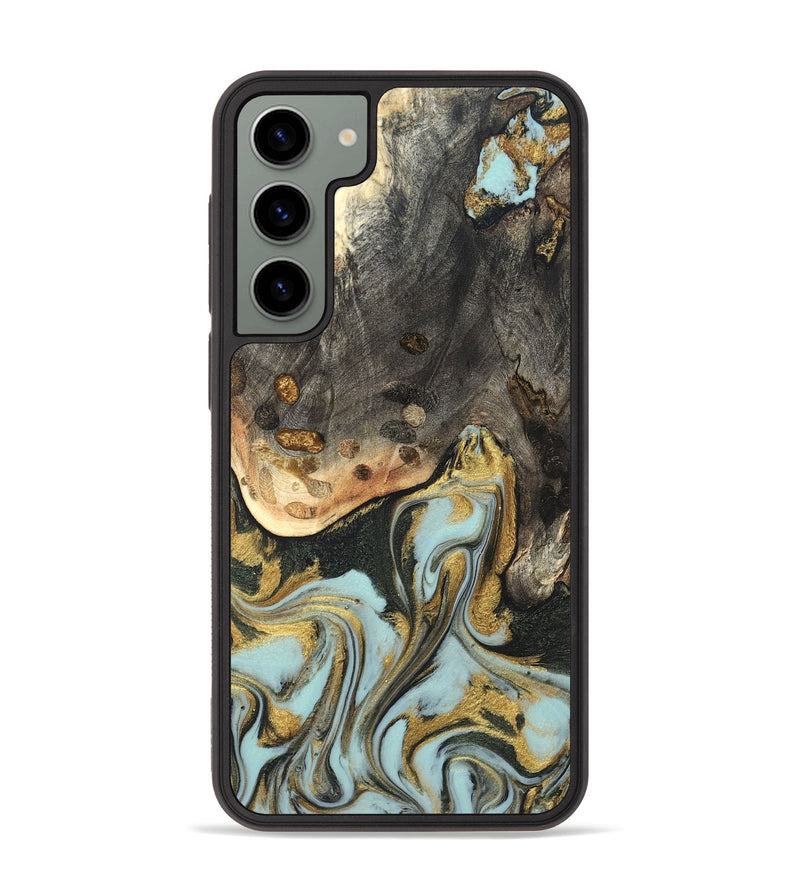Galaxy S23 Plus Wood Phone Case - Ollie (Green, 820327)
