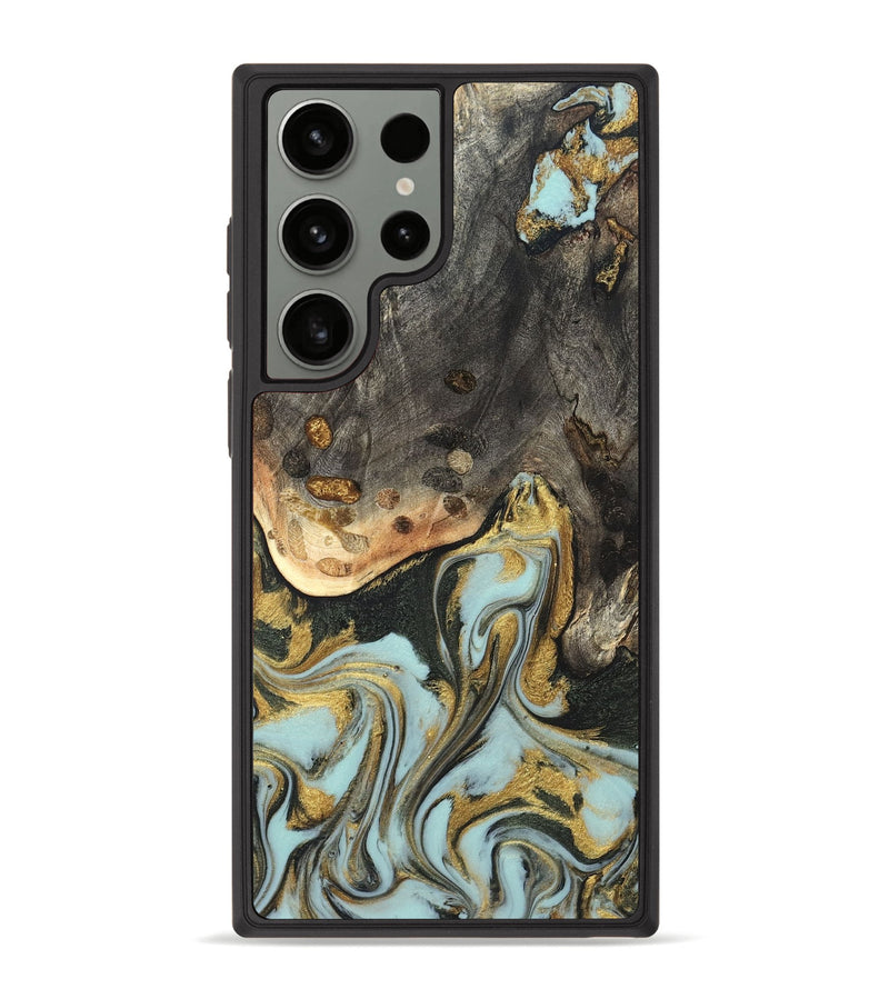 Galaxy S23 Ultra Wood Phone Case - Ollie (Green, 820327)
