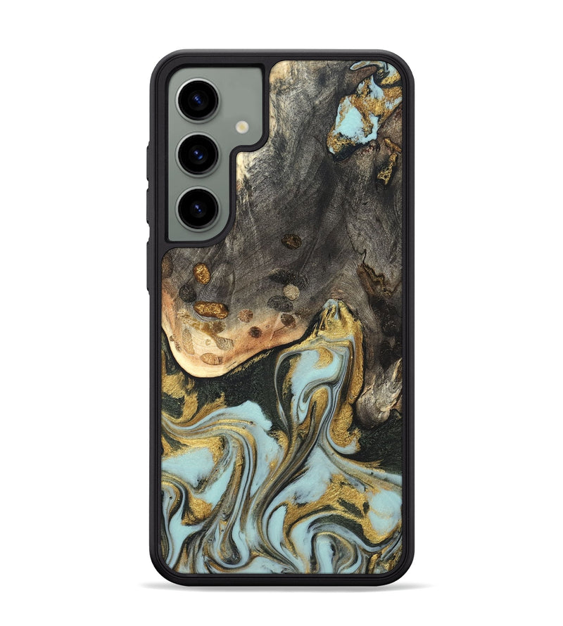 Galaxy S24 Plus Wood Phone Case - Ollie (Green, 820327)
