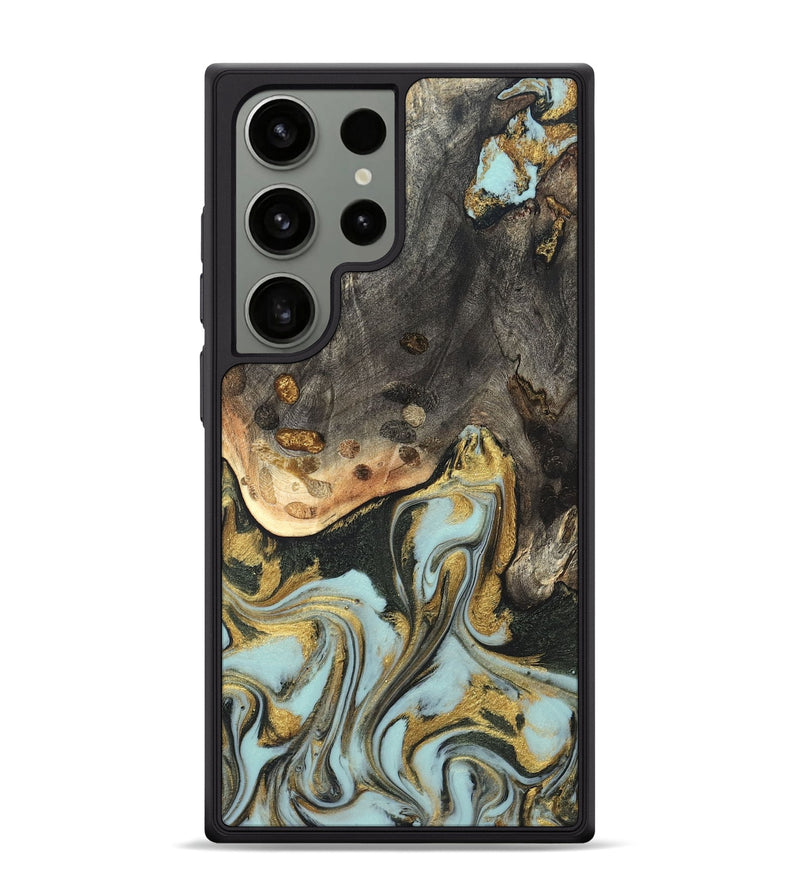 Galaxy S24 Ultra Wood Phone Case - Ollie (Green, 820327)