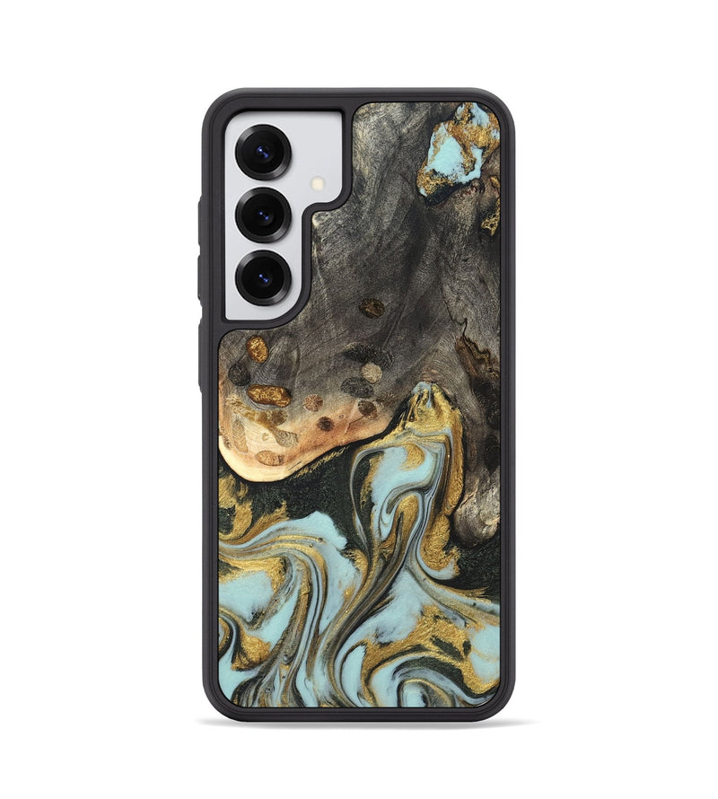 Galaxy S25 Wood Phone Case - Ollie (Green, 820327)