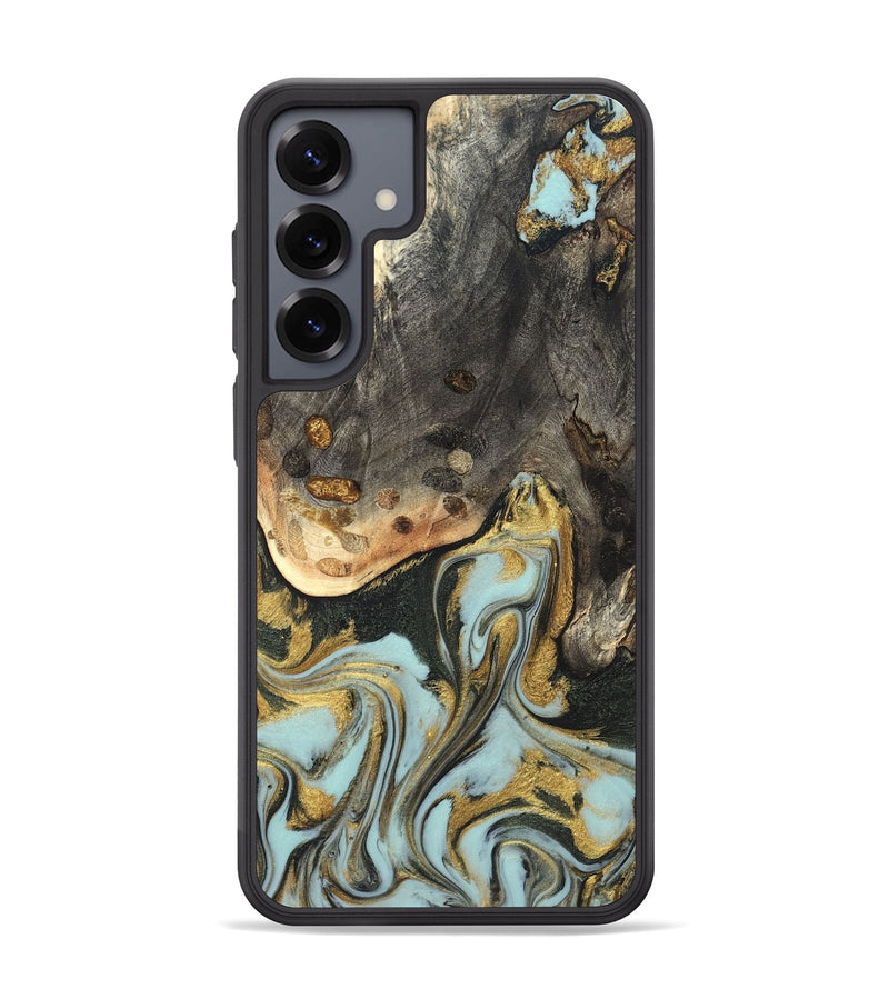 Galaxy S25 Plus Wood Phone Case - Ollie (Green, 820327)