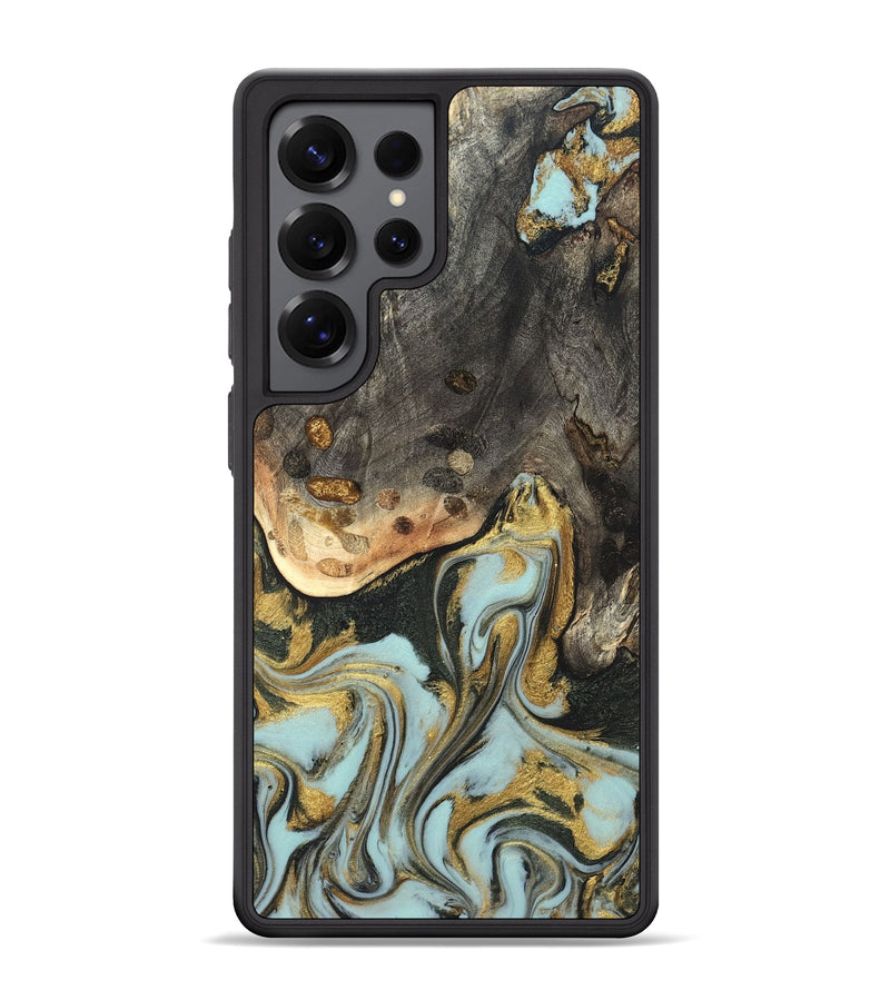 Galaxy S25 Ultra Wood Phone Case - Ollie (Green, 820327)
