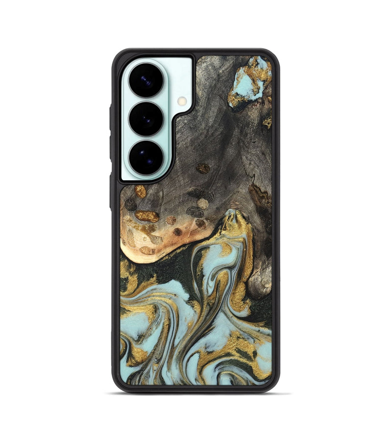 Galaxy S26 Wood Phone Case - Ollie (Green, 820327)
