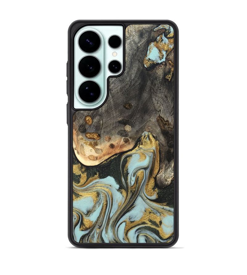 Galaxy S26 Ultra Wood Phone Case - Ollie (Green, 820327)