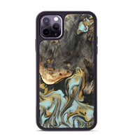 iPhone 11 Pro Max Wood Phone Case - Ollie (Green, 820327)