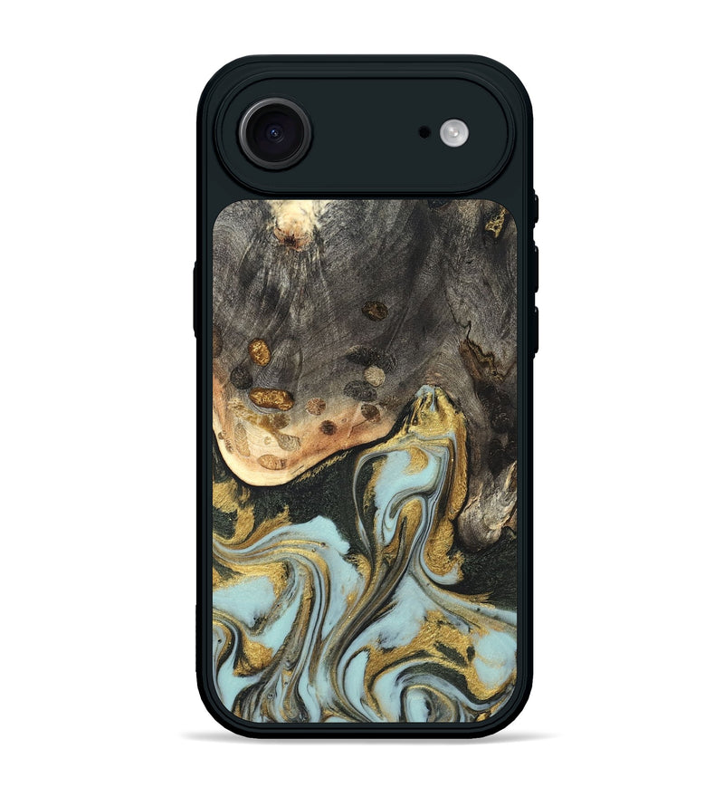 iPhone 17 Air Wood Phone Case - Ollie (Green, 820327)