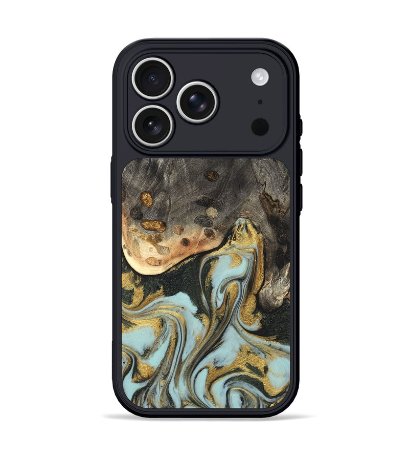 iPhone 17 Pro Wood Phone Case - Ollie (Green, 820327)