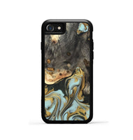 iPhone SE Wood Phone Case - Ollie (Green, 820327)
