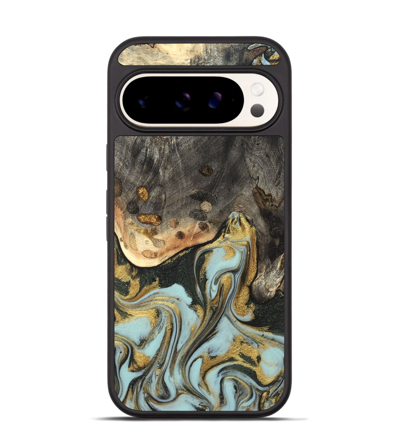 Pixel 9 Wood Phone Case - Ollie (Green, 820327)