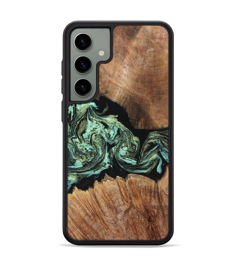 Galaxy S24 Plus Wood Phone Case - Cicely (Green, 820328)