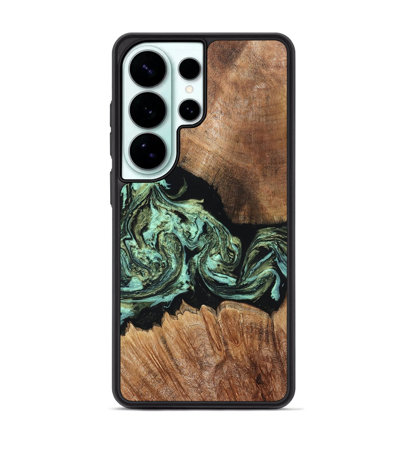 Galaxy S26 Ultra Wood Phone Case - Cicely (Green, 820328)