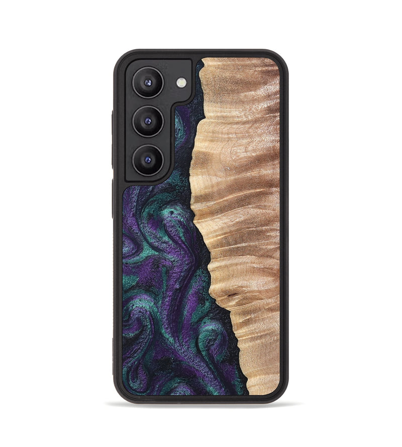 Galaxy S23 Wood Phone Case - Cayson (Green, 820329)