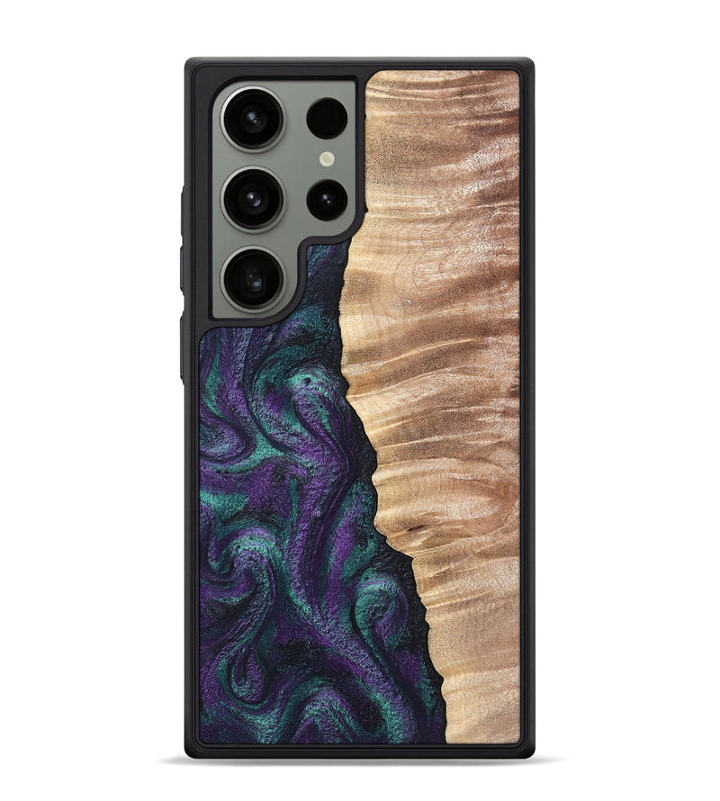 Galaxy S24 Ultra Wood Phone Case - Cayson (Green, 820329)