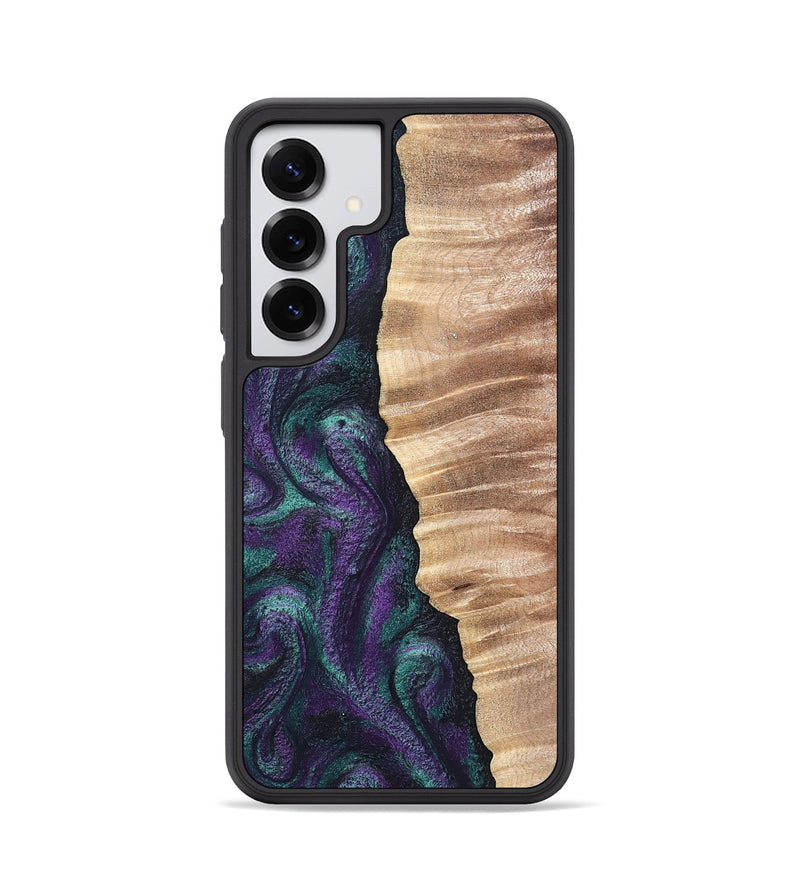 Galaxy S25 Wood Phone Case - Cayson (Green, 820329)