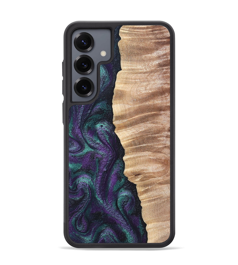 Galaxy S25 Plus Wood Phone Case - Cayson (Green, 820329)