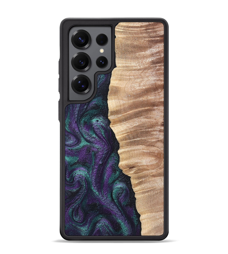 Galaxy S25 Ultra Wood Phone Case - Cayson (Green, 820329)