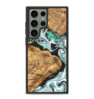 Galaxy S23 Ultra Wood Phone Case - Newt (Green, 820330)