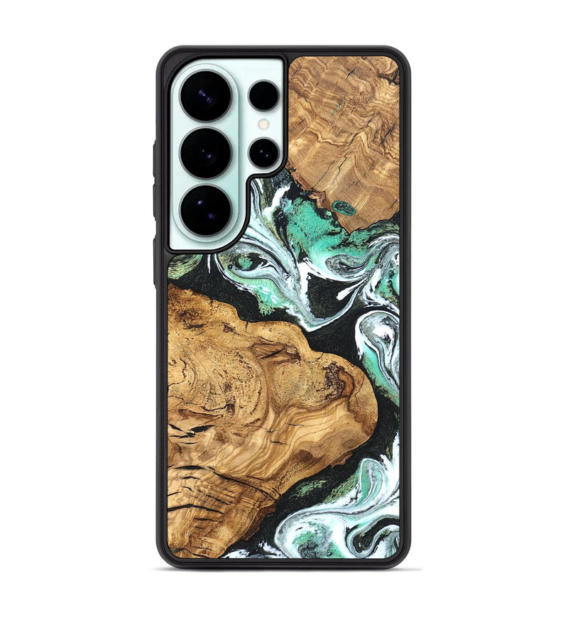 Galaxy S26 Ultra Wood Phone Case - Newt (Green, 820330)