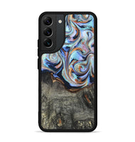 Galaxy S22 Plus Wood Phone Case - Ila (Teal & Gold, 820331)