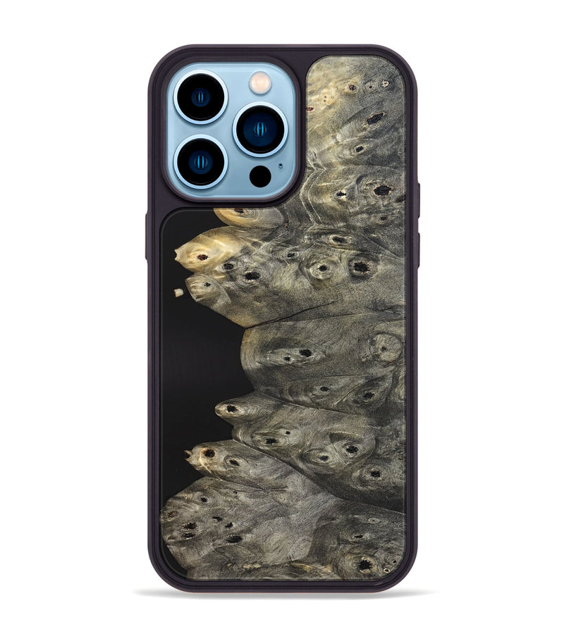 iPhone 14 Pro Max Wood Phone Case - Merlin (Wood Burl, 820332)