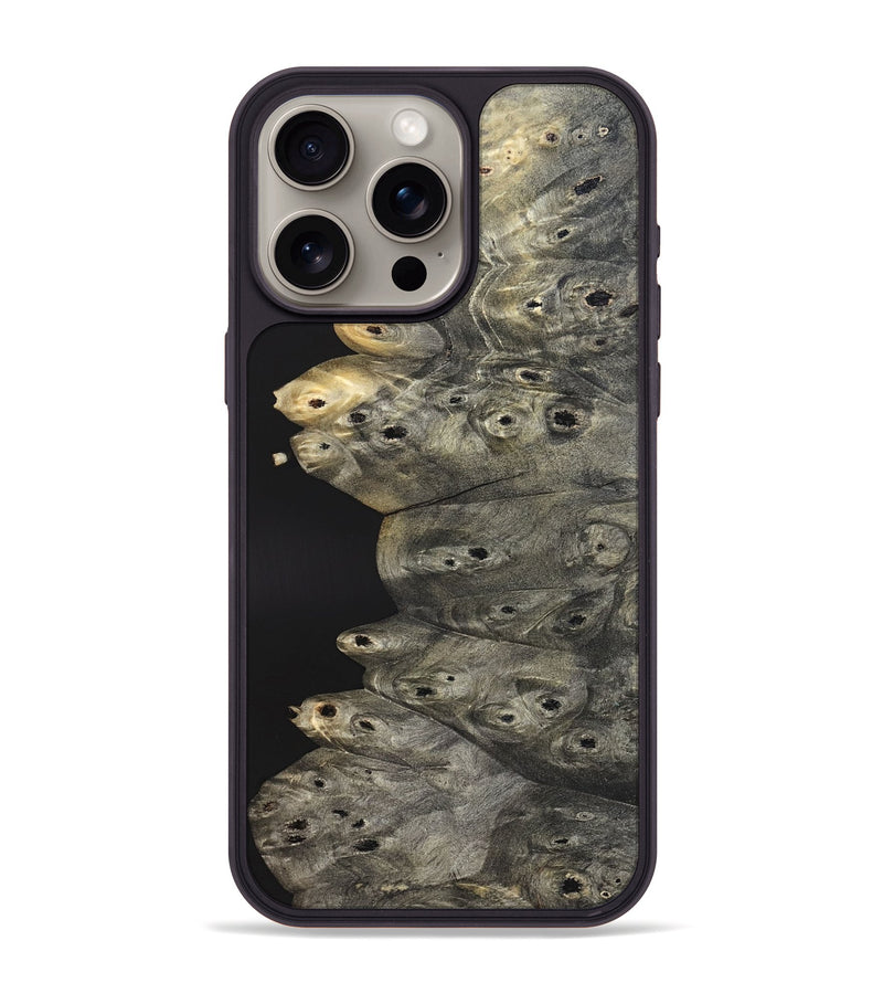 iPhone 15 Pro Max Wood Phone Case - Merlin (Wood Burl, 820332)