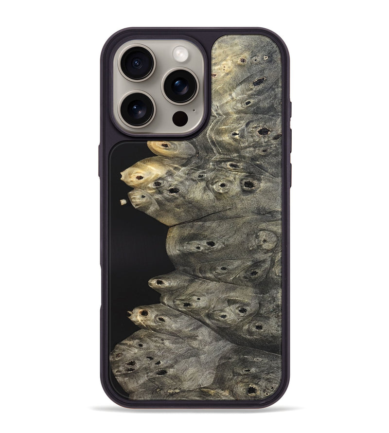 iPhone 16 Pro Max Wood Phone Case - Merlin (Wood Burl, 820332)