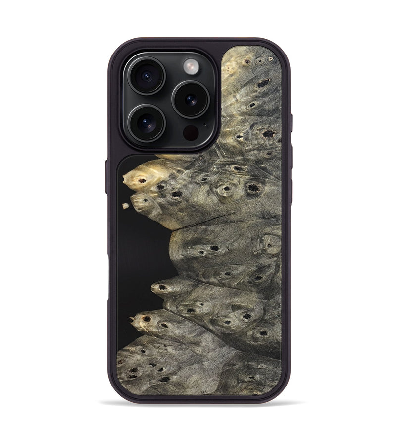 iPhone 16 Pro Wood Phone Case - Merlin (Wood Burl, 820332)