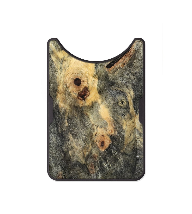 Alloy Wood Wallet - Rhea (Wood Burl, 820333)